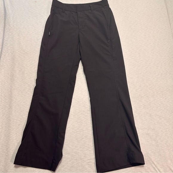 Patagonia Pants Womens 2 Brown Zip Pockets Outdoors Casual Basic Flare - Picture 1 of 7